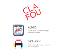 Tablet Screenshot of clafou.com